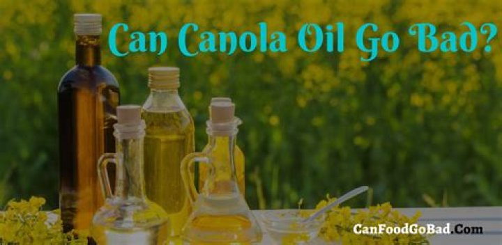 Can you get sick from expired canola oil?