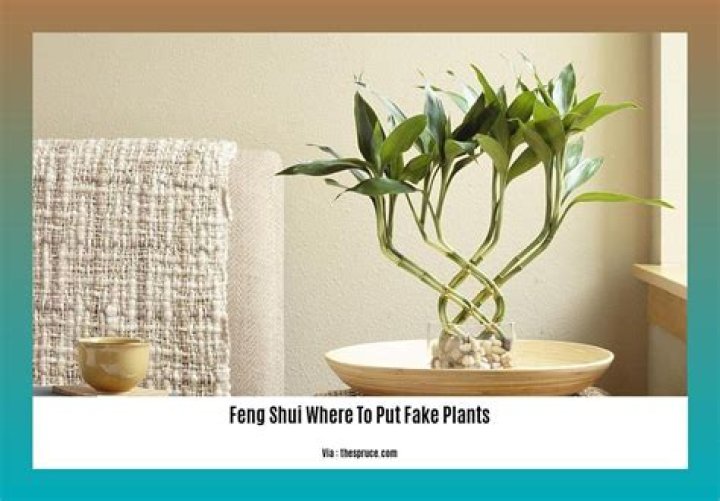 Can you use artificial plants in Feng Shui?