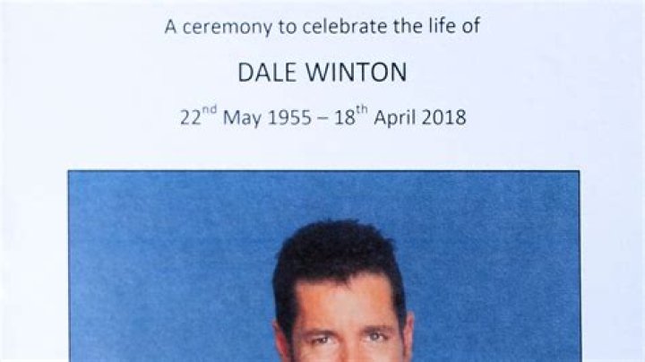 
Dale Winton Cause of Death, How did Dale Winton Die? 