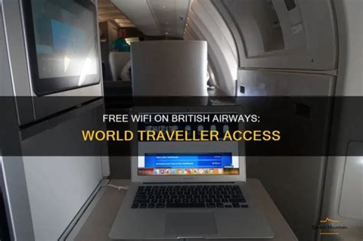 Do British Airways flights have free WIFI?