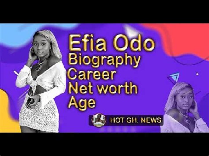 Efia Odo - Age, Family, Bio