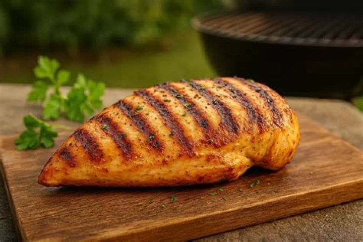 How many carbs are in plain grilled chicken?