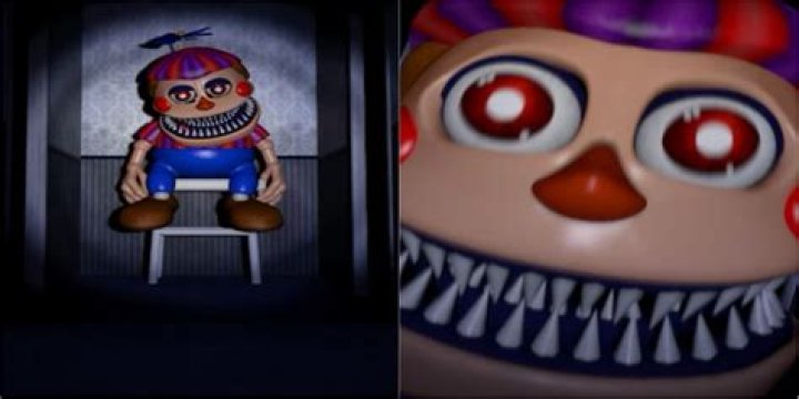 How many teeth does nightmare balloon boy have?