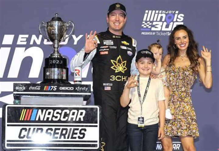 
Kyle Busch Has Two Children With Wife Samantha Busch: Lennix Key Busch, Brexton Locke Busch 