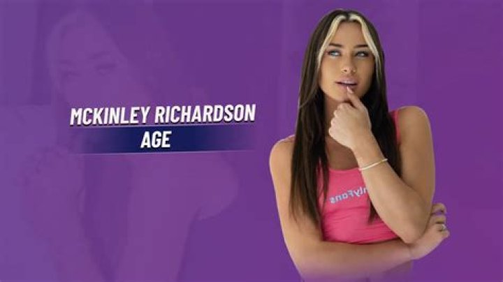 Mckinley Richardson - Age, Family, Bio