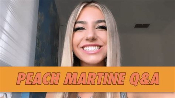 Peach Martine - Age, Family, Bio