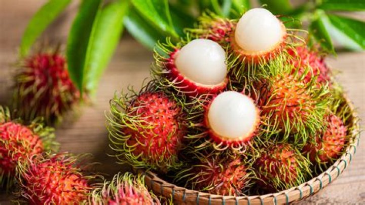 What does the rambutan fruit taste like?