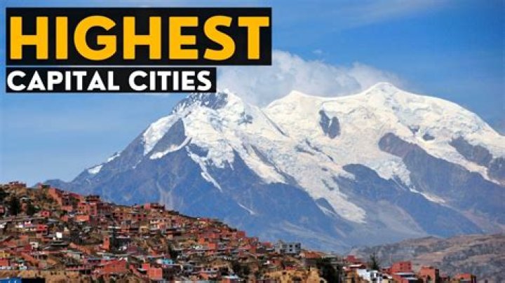 What is the city with the highest altitude?