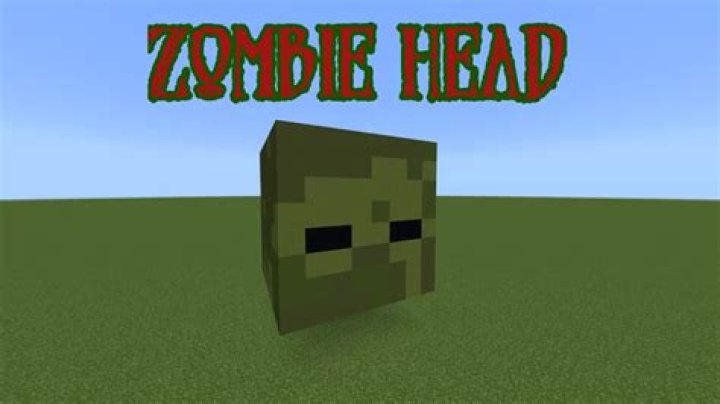 What is Zombie Head in Minecraft?