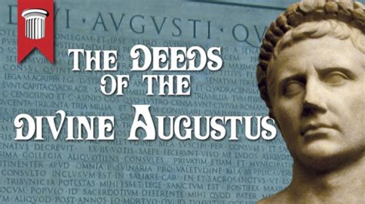 Who wrote Deeds of the Divine Augustus?